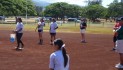Coach Sandra Wente of Central Arizona at the New City Nissan College Camp